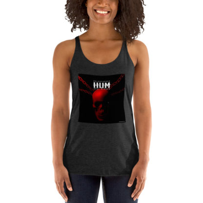 melodywhore HUM maxi-single Women's Racerback Tank - Image 2