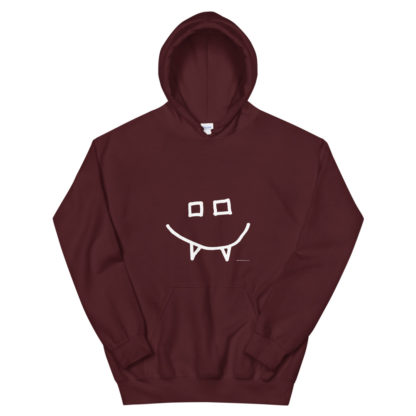 The Joker Project Face Logo (white print) Unisex Heavy Blend Pullover Hoodie - Image 6