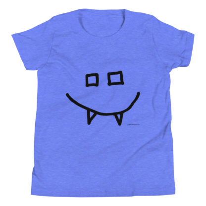 The Joker Project Face Logo (black print) Youth Short Sleeve T-Shirt - Image 7