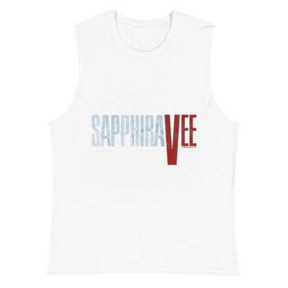 Sapphira Vee Logo Unisex Muscle Shirt - Image 4