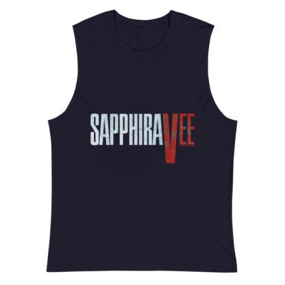 Sapphira Vee Logo Unisex Muscle Shirt - Image 2