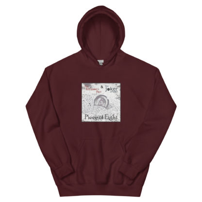 The Hikikomori Pact & The Joker Project ‘Piece of Eight’ Unisex Heavy Blend Pullover Hoodie - Image 3