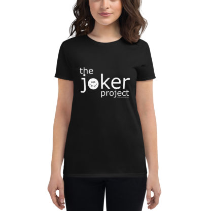 The Joker Project Logo (white print) Women's Short-Sleeve T-Shirt