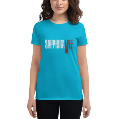 Sapphira Vee Logo Women’s Short-Sleeve T-Shirt - Image 8