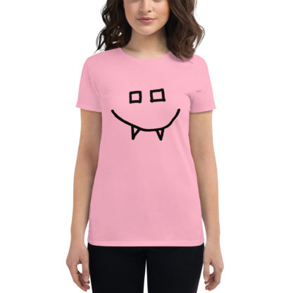 The Joker Project Face Logo (black print) Women's Short-Sleeve T-Shirt - Image 9