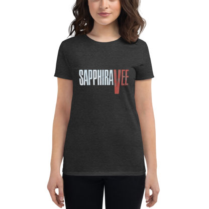 Sapphira Vee Logo Women’s Short-Sleeve T-Shirt - Image 4