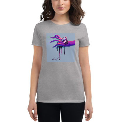 Dark Matter Will Flow Logo Women’s Short-Sleeve T-Shirt