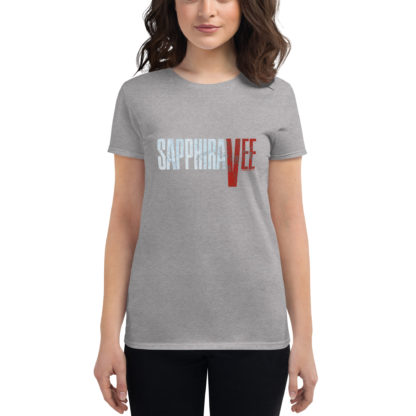 Sapphira Vee Logo Women’s Short-Sleeve T-Shirt - Image 7