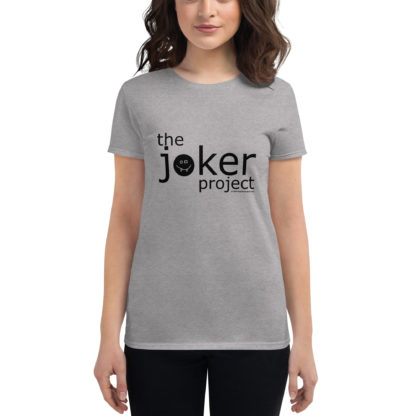 The Joker Project Logo (black print) Women's Short-Sleeve T-Shirt - Image 7