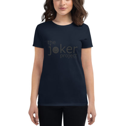 The Joker Project Logo (black print) Women's Short-Sleeve T-Shirt - Image 3