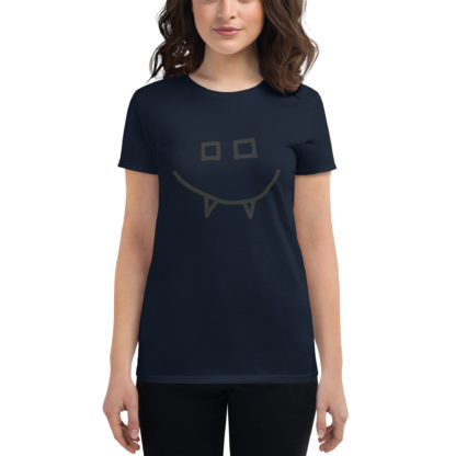 The Joker Project Face Logo (black print) Women's Short-Sleeve T-Shirt - Image 3