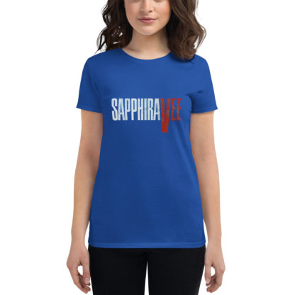 Sapphira Vee Logo Women’s Short-Sleeve T-Shirt - Image 6