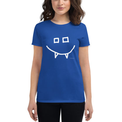 The Joker Project Face Logo (white print) Women's Short-Sleeve T-Shirt - Image 5