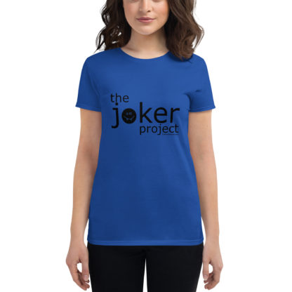 The Joker Project Logo (black print) Women's Short-Sleeve T-Shirt - Image 6