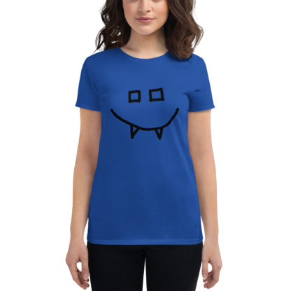 The Joker Project Face Logo (black print) Women's Short-Sleeve T-Shirt - Image 6