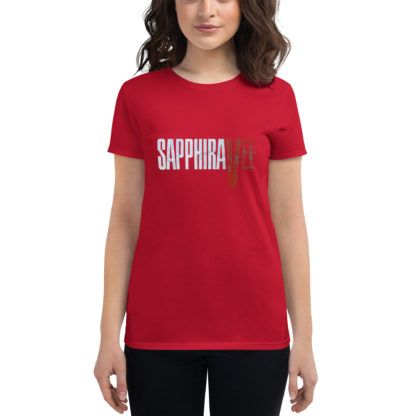 Sapphira Vee Logo Women’s Short-Sleeve T-Shirt - Image 5