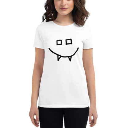 The Joker Project Face Logo (black print) Women's Short-Sleeve T-Shirt