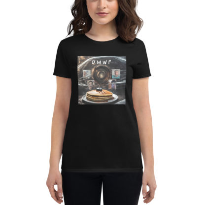 Dark Matter Will Flow 'On Pancakes' Women’s Short-Sleeve T-Shirt