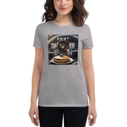 Dark Matter Will Flow 'On Pancakes' Women’s Short-Sleeve T-Shirt - Image 6