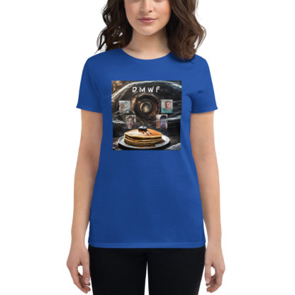 Dark Matter Will Flow 'On Pancakes' Women’s Short-Sleeve T-Shirt - Image 5