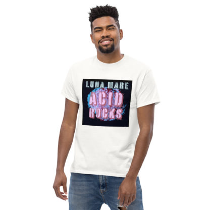 Luna Mare Acid Rocks Men’s Short-Sleeve T-Shirt - Image 98