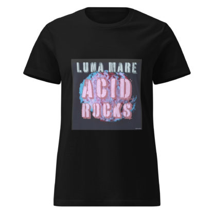 Luna Mare Acid Rocks Women’s Short-Sleeve T-Shirt - Image 2