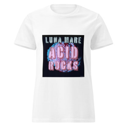 Luna Mare Acid Rocks Women’s Short-Sleeve T-Shirt - Image 41